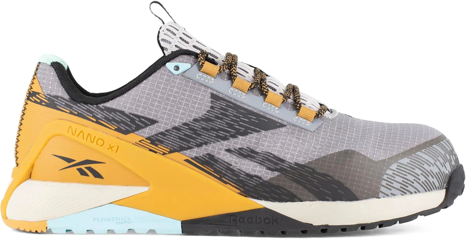 Мужские рабочие кроссовки Reebok Nano X1 Adventure Ct, серебристый/серый/черный — фото 4
