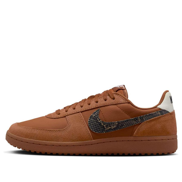

Кроссовки field general 82 'snakeskin brown' Nike, бежевый