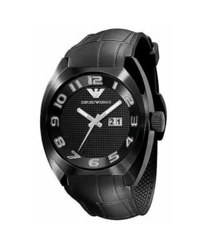 

Мужские часы из нержавеющей стали Emporio Armani, черный