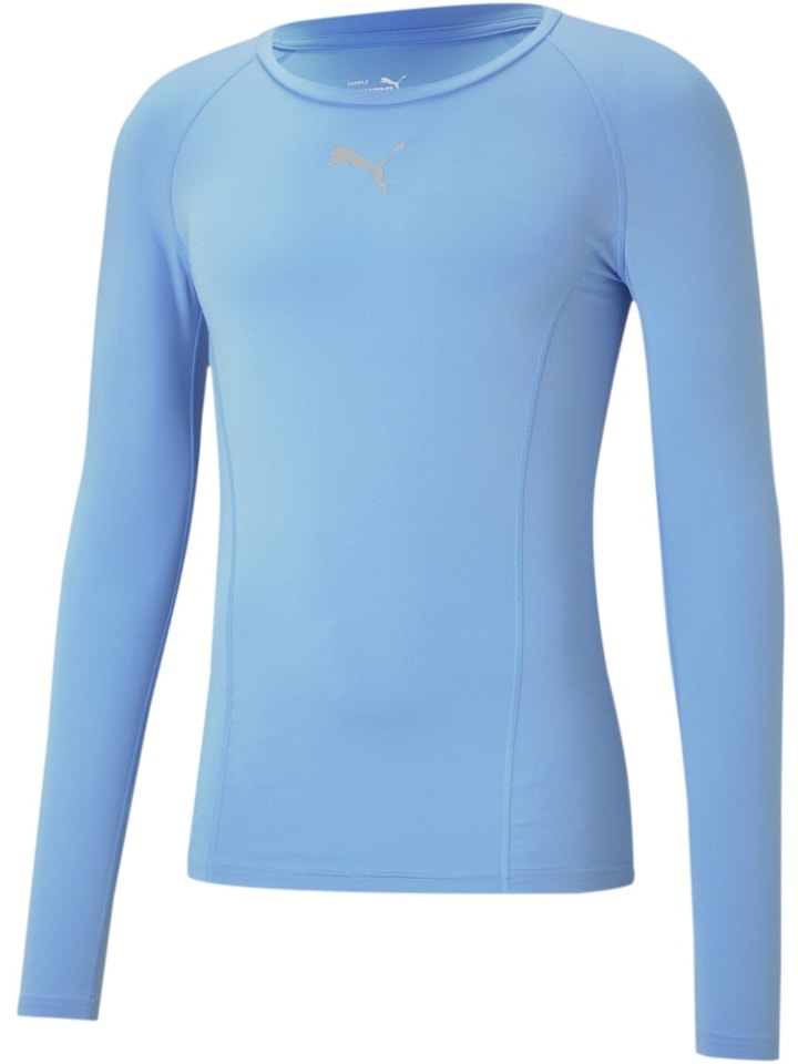 

Футболка LIGA Baselayer Tee Longsleeve синего цвета Puma