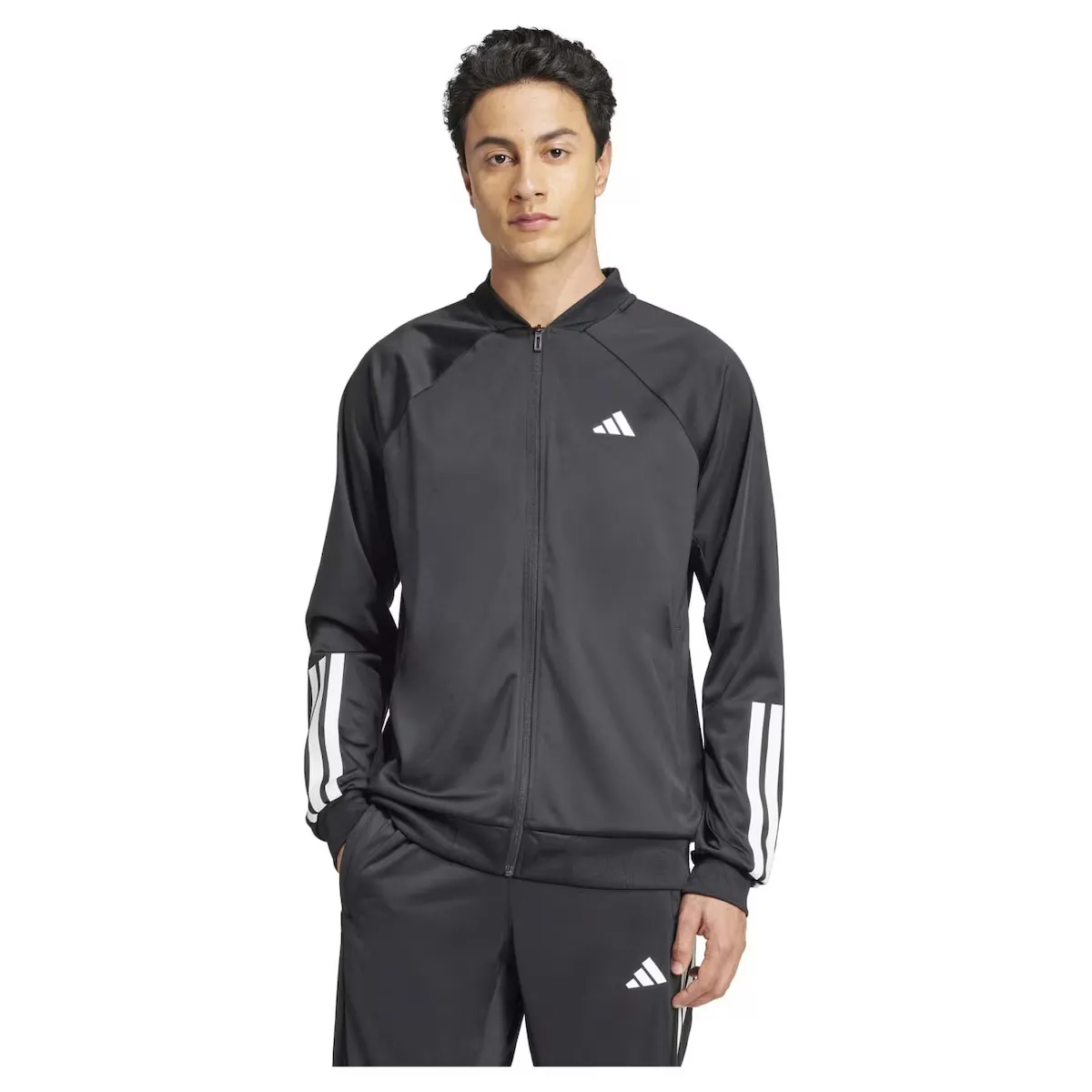 

Куртка теннисная мужская Adidas 3S Knit, черный