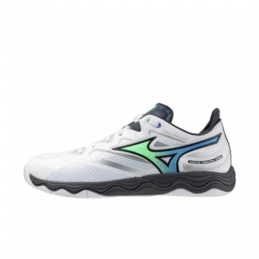 Кроссовки для настольного тенниса «Wave Medal Neo» от Mizuno, White X Black