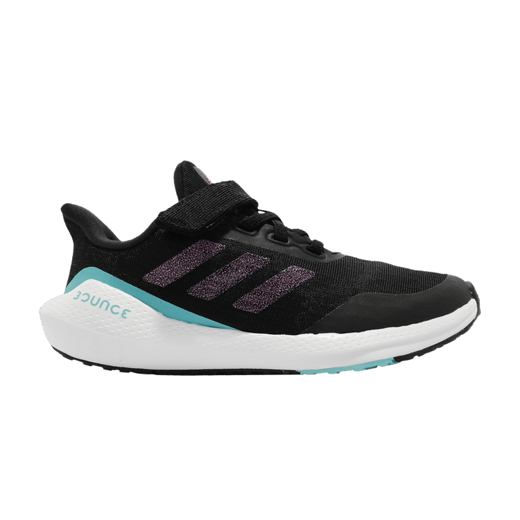 

Кроссовки EQ21 Run J 'Black Pulse Aqua', черный