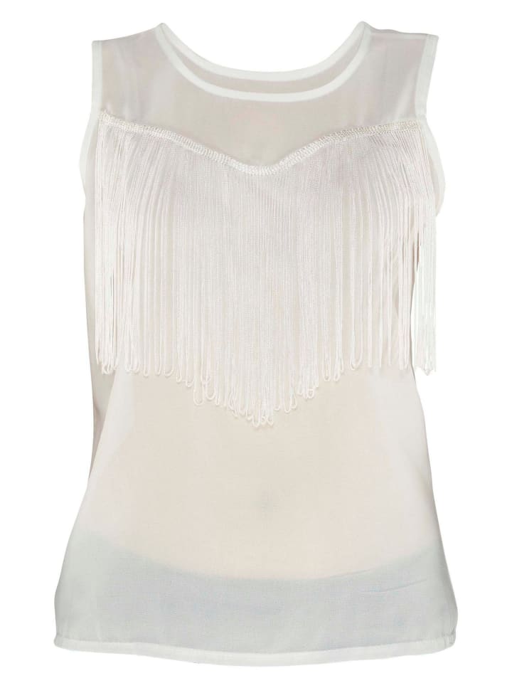 

TOOCHE Футболка и топ "Капри" белого цвета