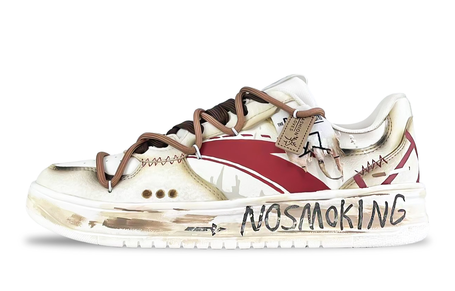 

Мужские расслабленные нескользящие износостойкие низкие кроссовки для скейтбординга ANTA, желтый