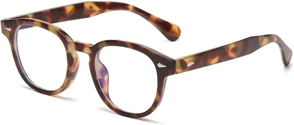 

Солнцезащитные очки с защитой от УФ-излучения UV400 | Круглые желтые заклепки в стиле панк | Линзы конфетных цветов для занятий спортом на открытом воздухе и вождения DSVIGF, Leopard Frame