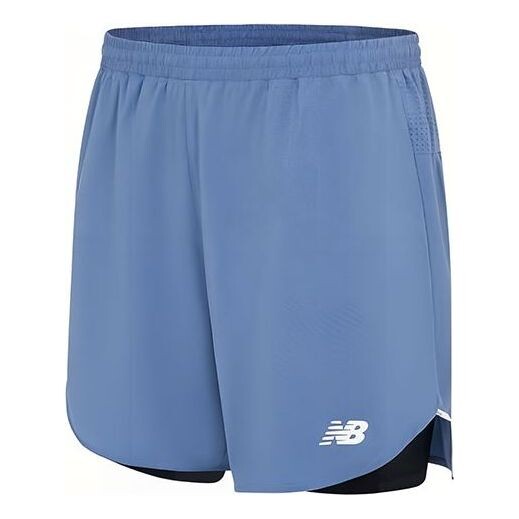 

Шорты q speed 6 дюймов 2 в 1 короткие New Balance, синий