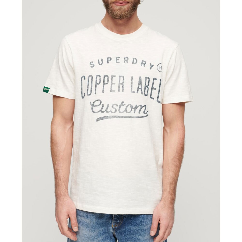

Футболка Superdry Copper Label Workwear Short Sleeve Crew Neck, белый