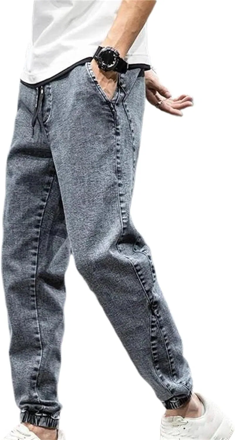 Джинсы Baggy Denim Jogger, серый