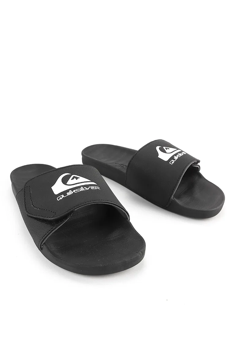 Сандалии-слайды регулируемые Sunset Slide Quiksilver, черный