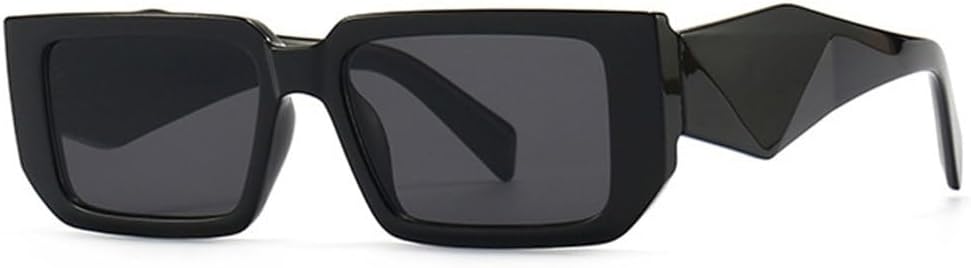 

Модные прямоугольные солнцезащитные очки для женщин в стиле ретро, ​​солнцезащитные очки UV400 с леопардовым принтом для мужчин, квадратные солнцезащитные очки LJTJTAV, Black Gray