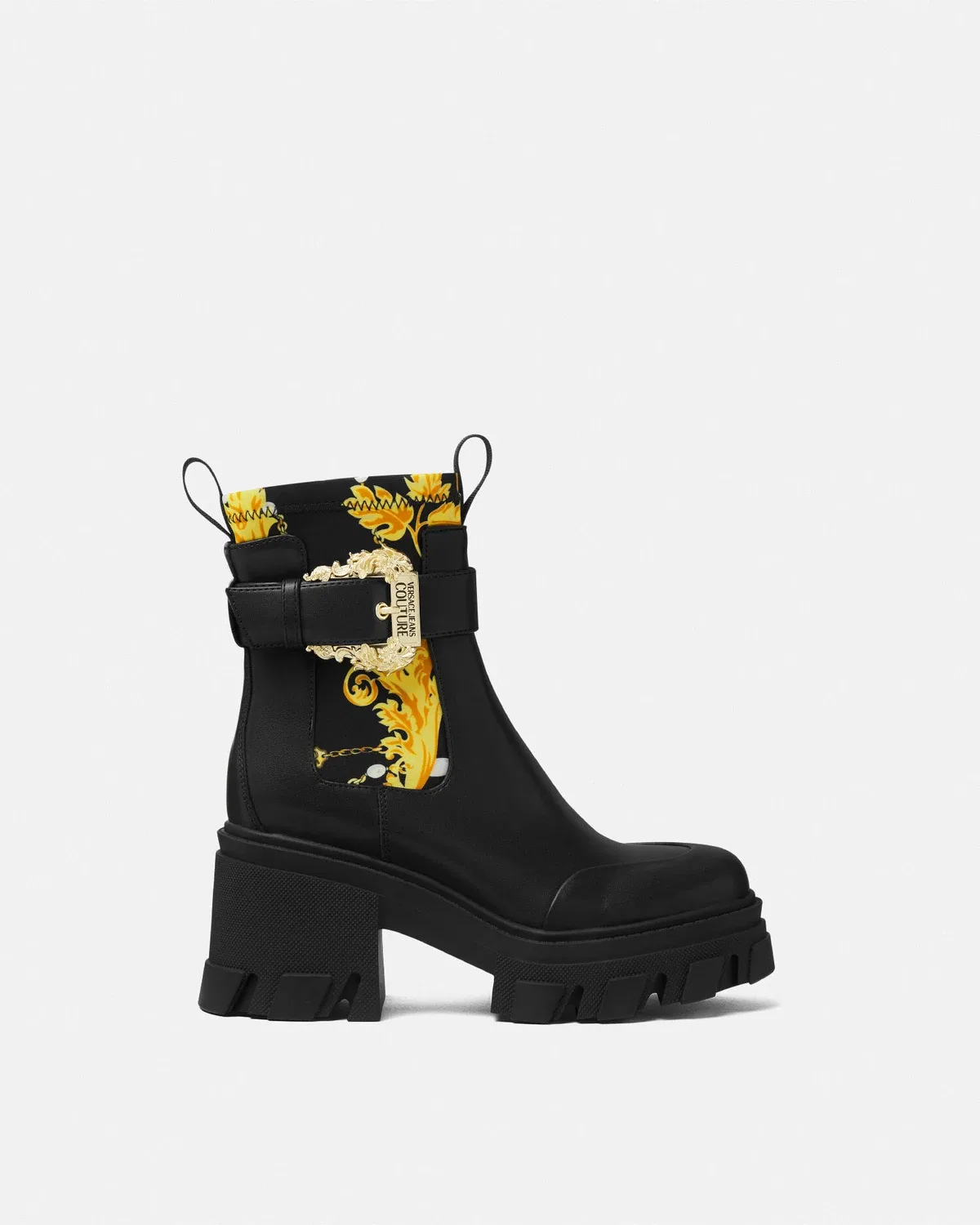 Сапоги Sophie Chain Couture VERSACE, черный