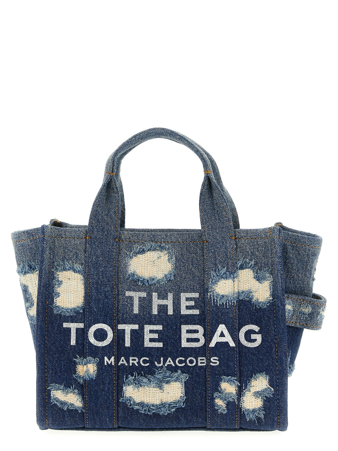 

Шоппер 'The Rip And Repair Denim Small Tote' из денима MARC JACOBS, синий