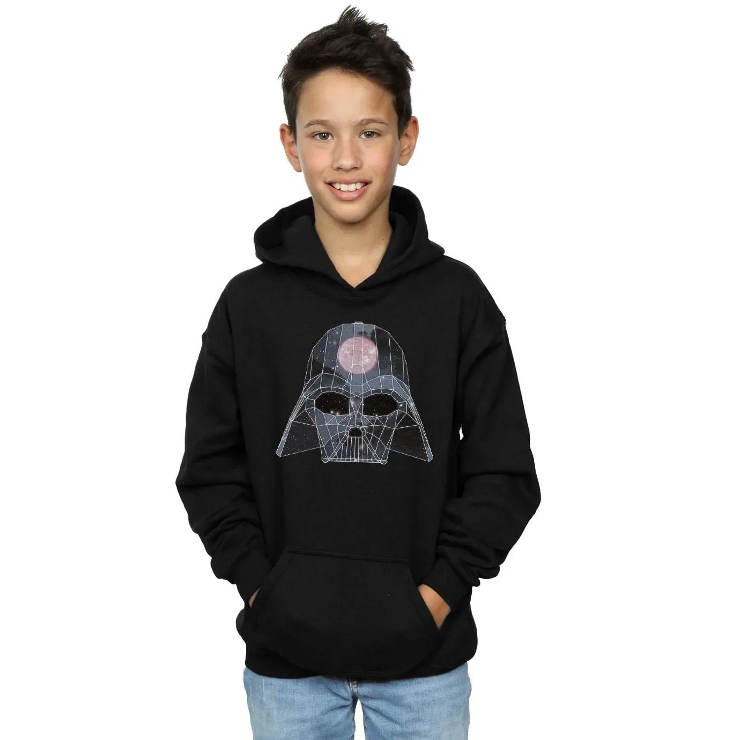 Худи с принтом Darth Vader Star Wars, черный