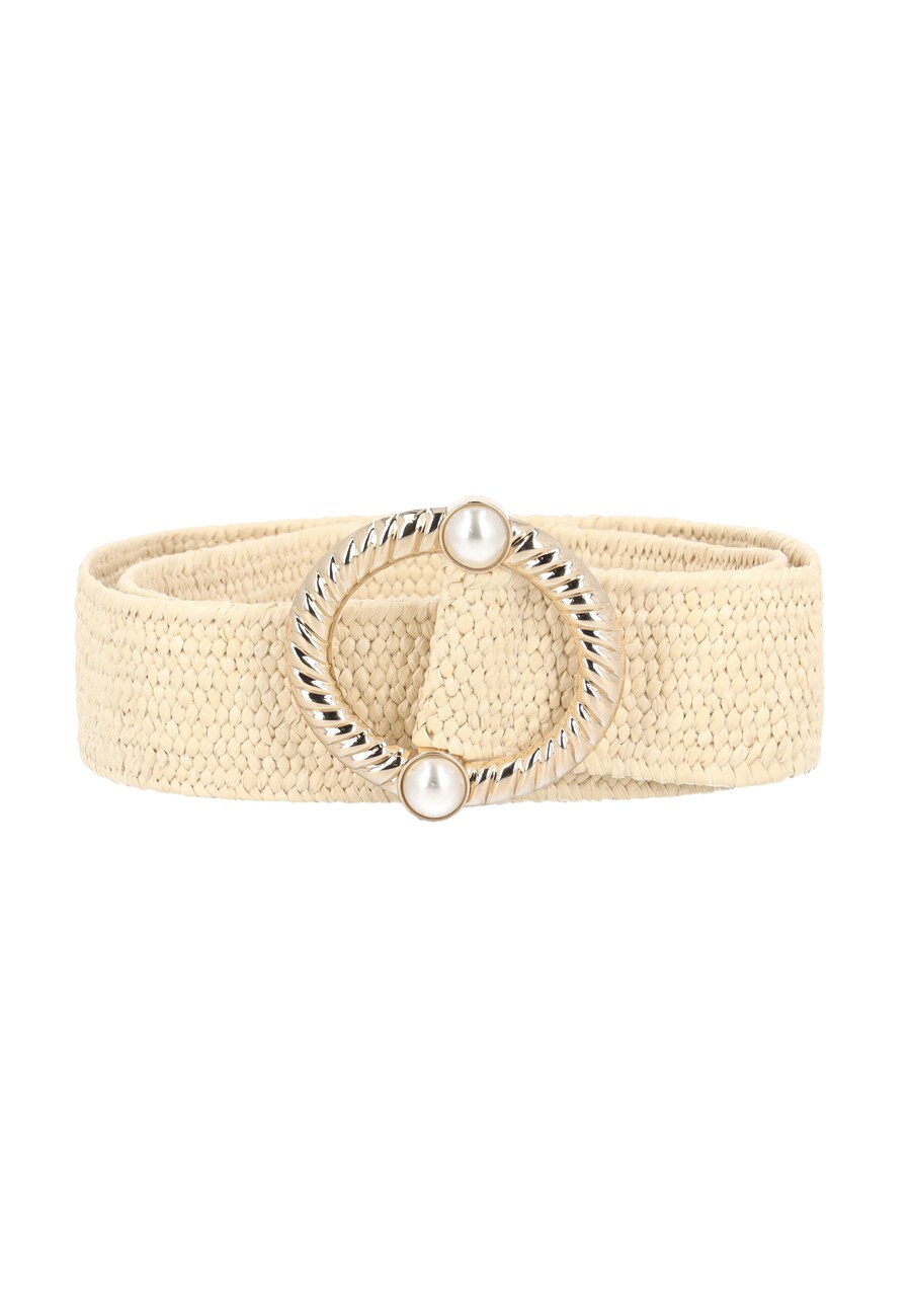 

Классический ремень IZIA Belt, бежевый