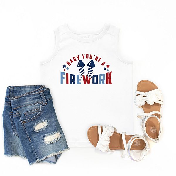 Футболка Baby you're a firework stars The Juniper Shop — фото 3