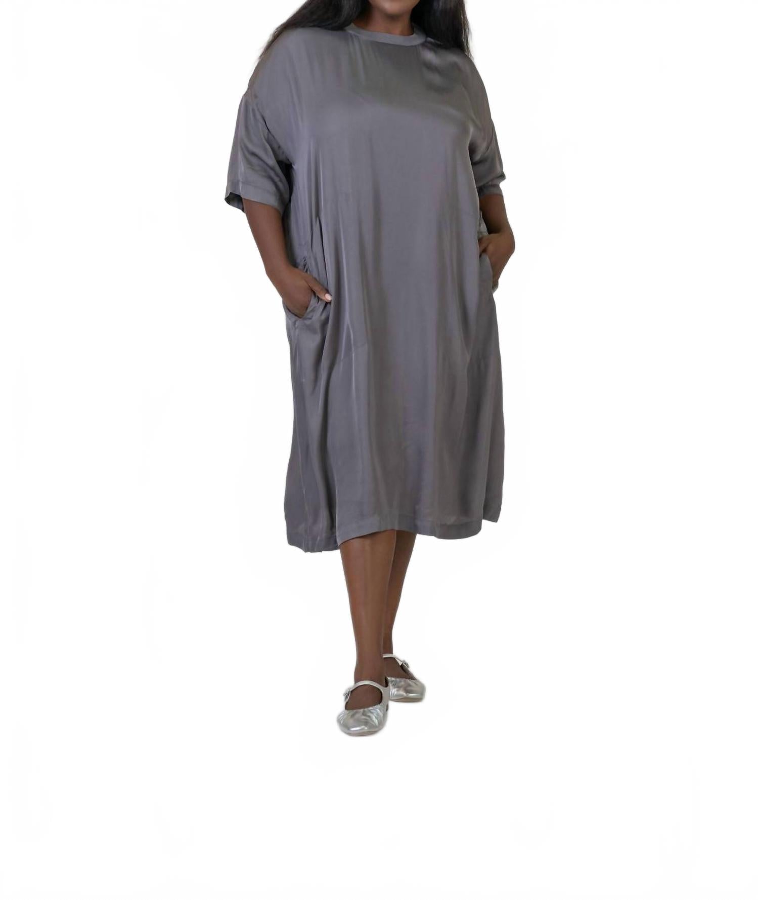 

Платье Sunlight Sheen в стальном оттенке BITTE KAI RAND, Steel