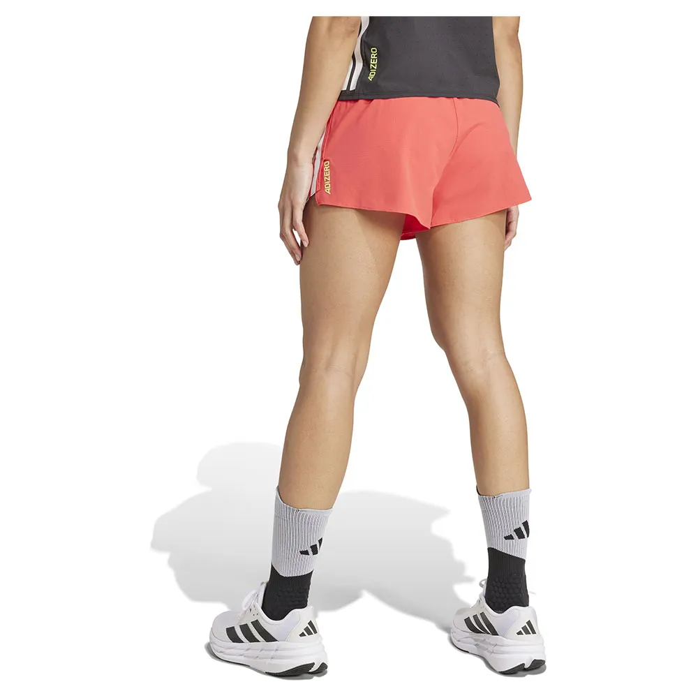 Шорты adidas Adizero Running Gel Pocket 4´´, красный — фото 2