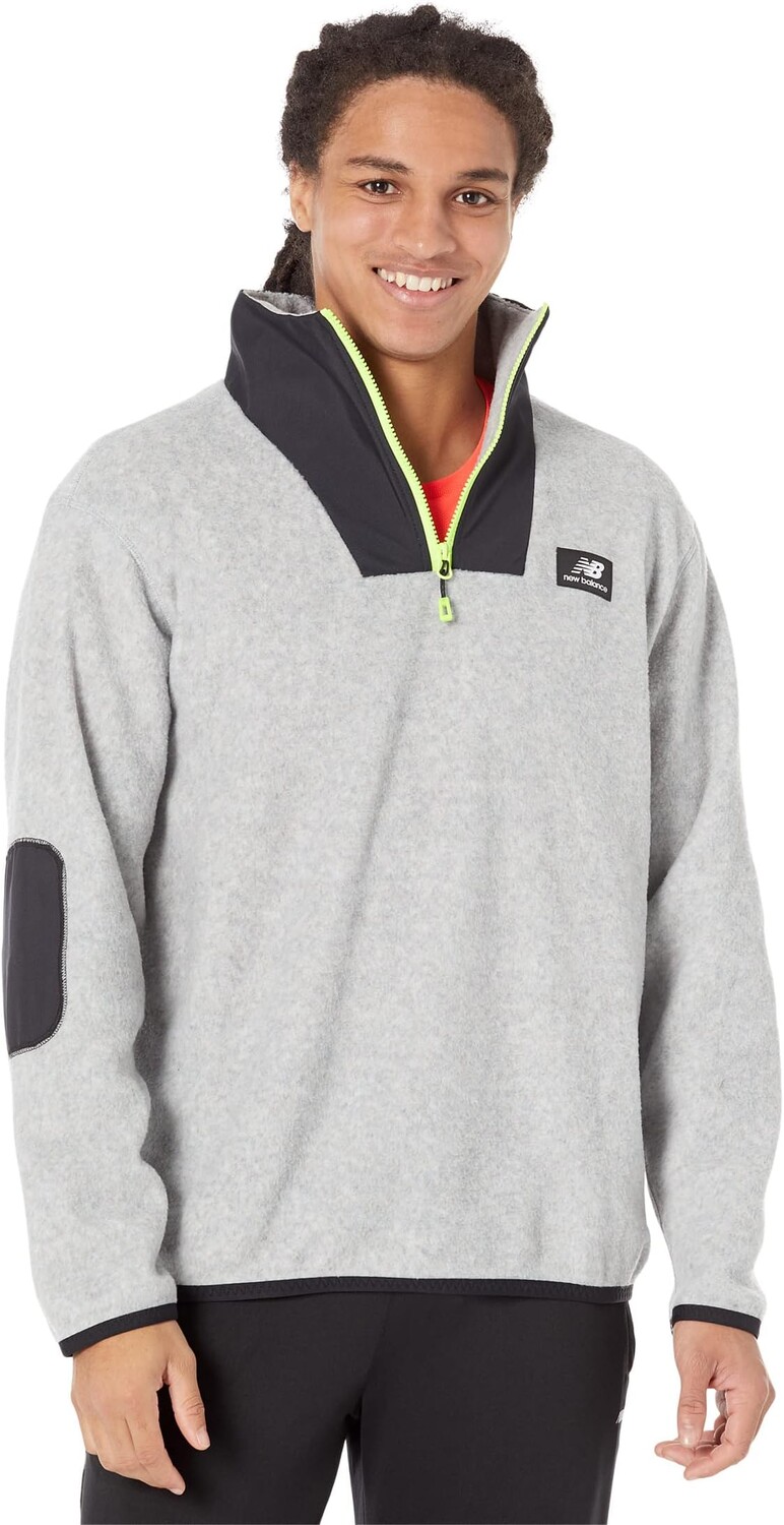 

Куртка New Balance AT Spinnex 1/4 Zip, цвет Grey/Multi