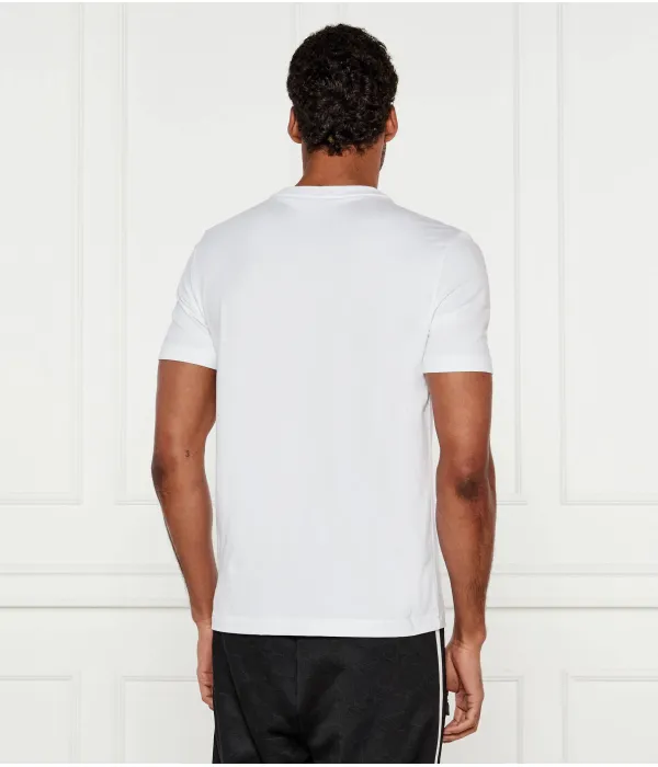 Футболка с графическим принтом Heritage Regular fit Boss Green, белый — фото 3