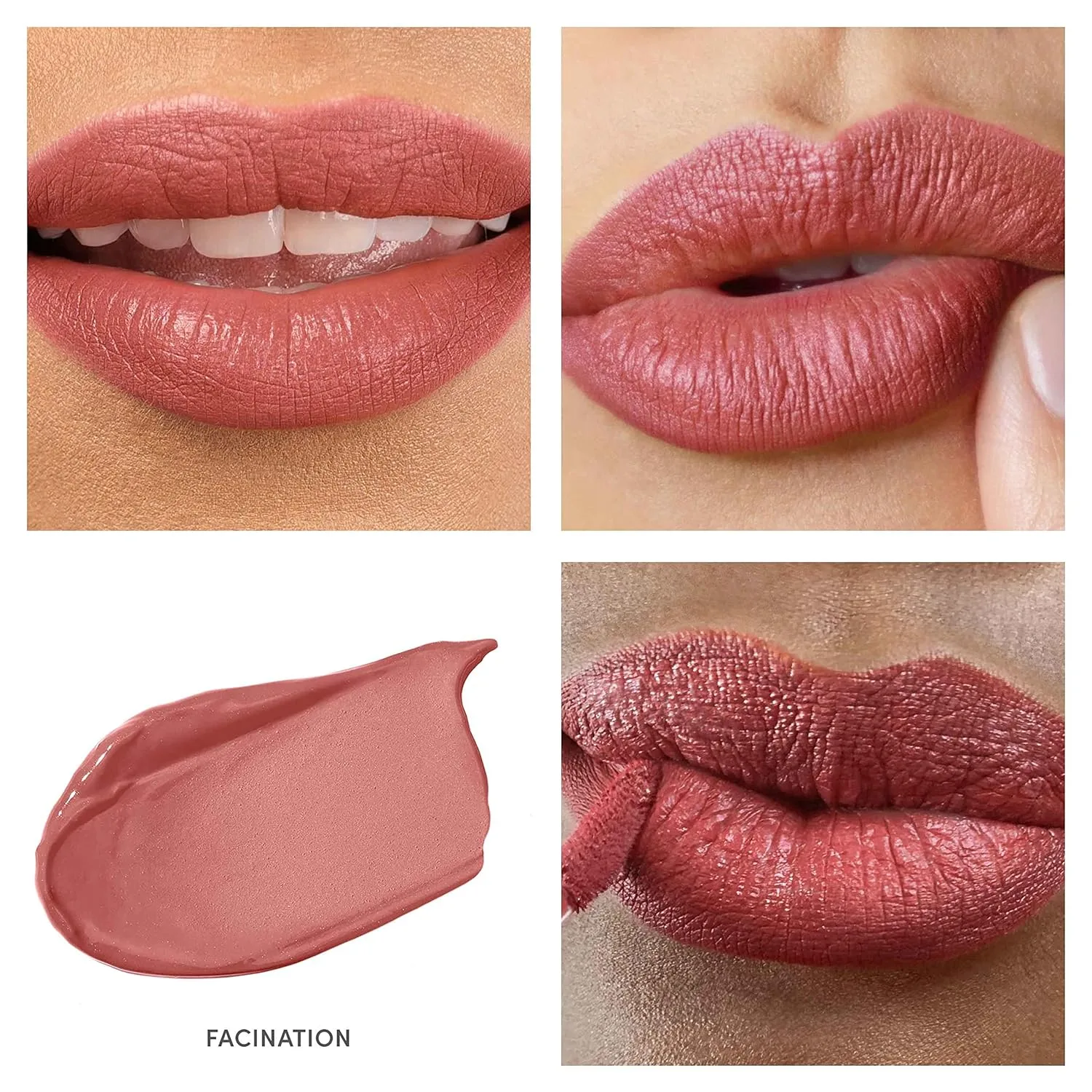 Тинт для губ Jane Iredale Beyond Matte Lip Fixation | Стойкая жидкая помада с матовым финишем | Увлажняет и защищает | Веганский продукт, не тестируется на животных, Fascination — фото 3