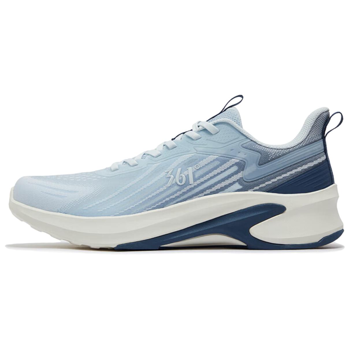 

361° Мужские синие кроссовки для тренировок и города с амортизацией и износостойкостью