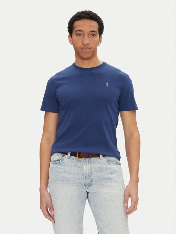 

Футболка облегающего кроя на заказ 710740727092 Polo Ralph Lauren, синий