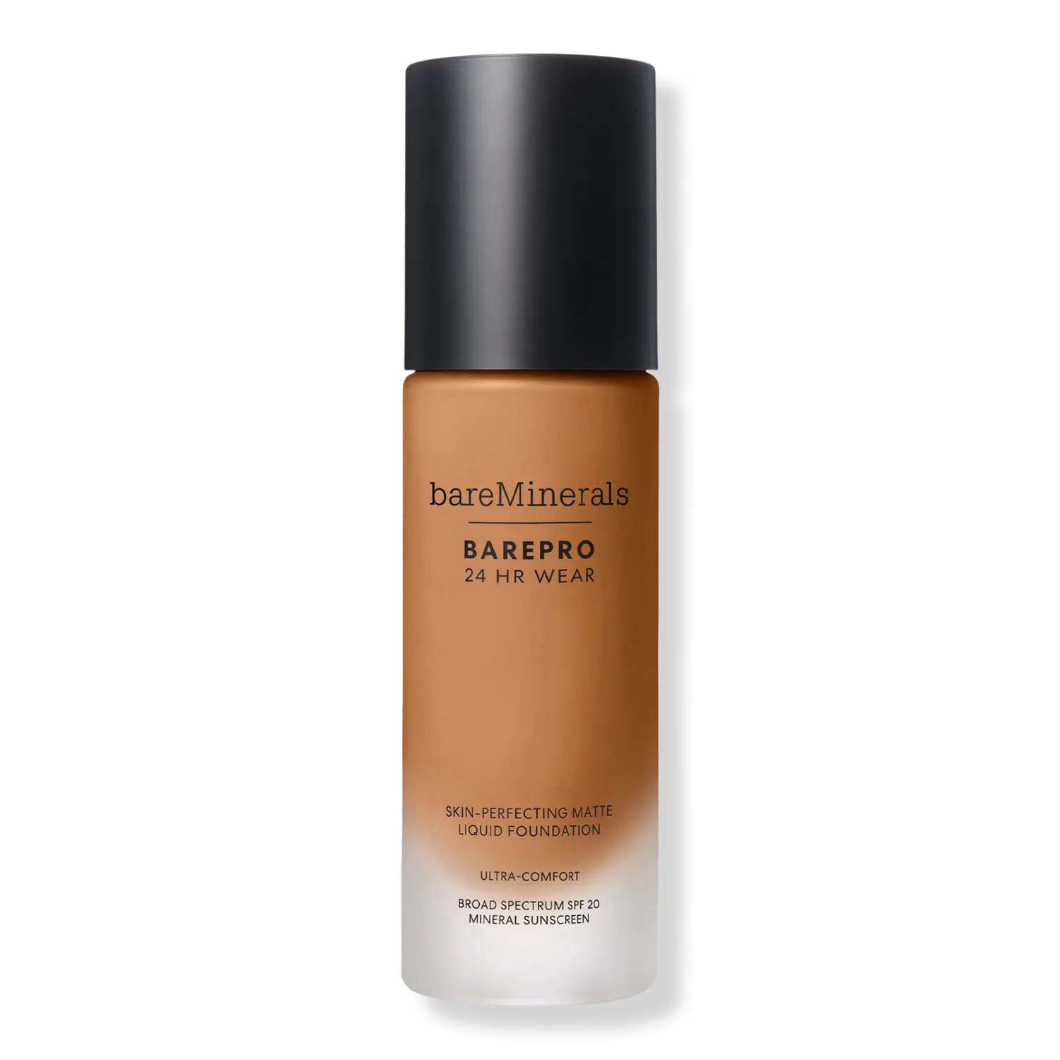

Основа BAREPRO 24HR Wear Skin-Perfecting Matte Liquid Foundation Mineral SPF 20 bareMinerals, Medium Deep 46 Neutral (for medium deep rich neutral skin with a peach hue)