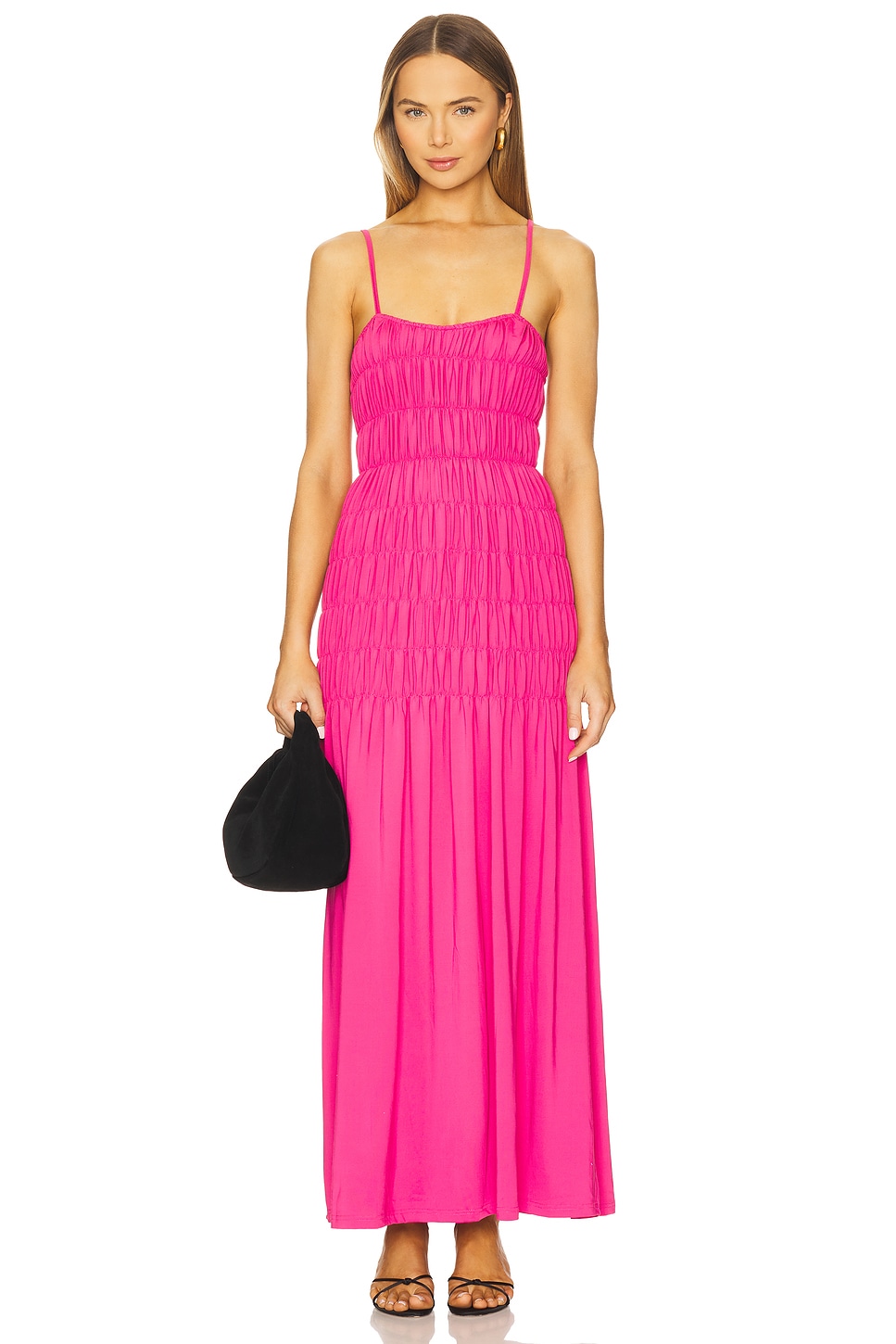 

Длинное платье Ingrid Sndys, fuchsia