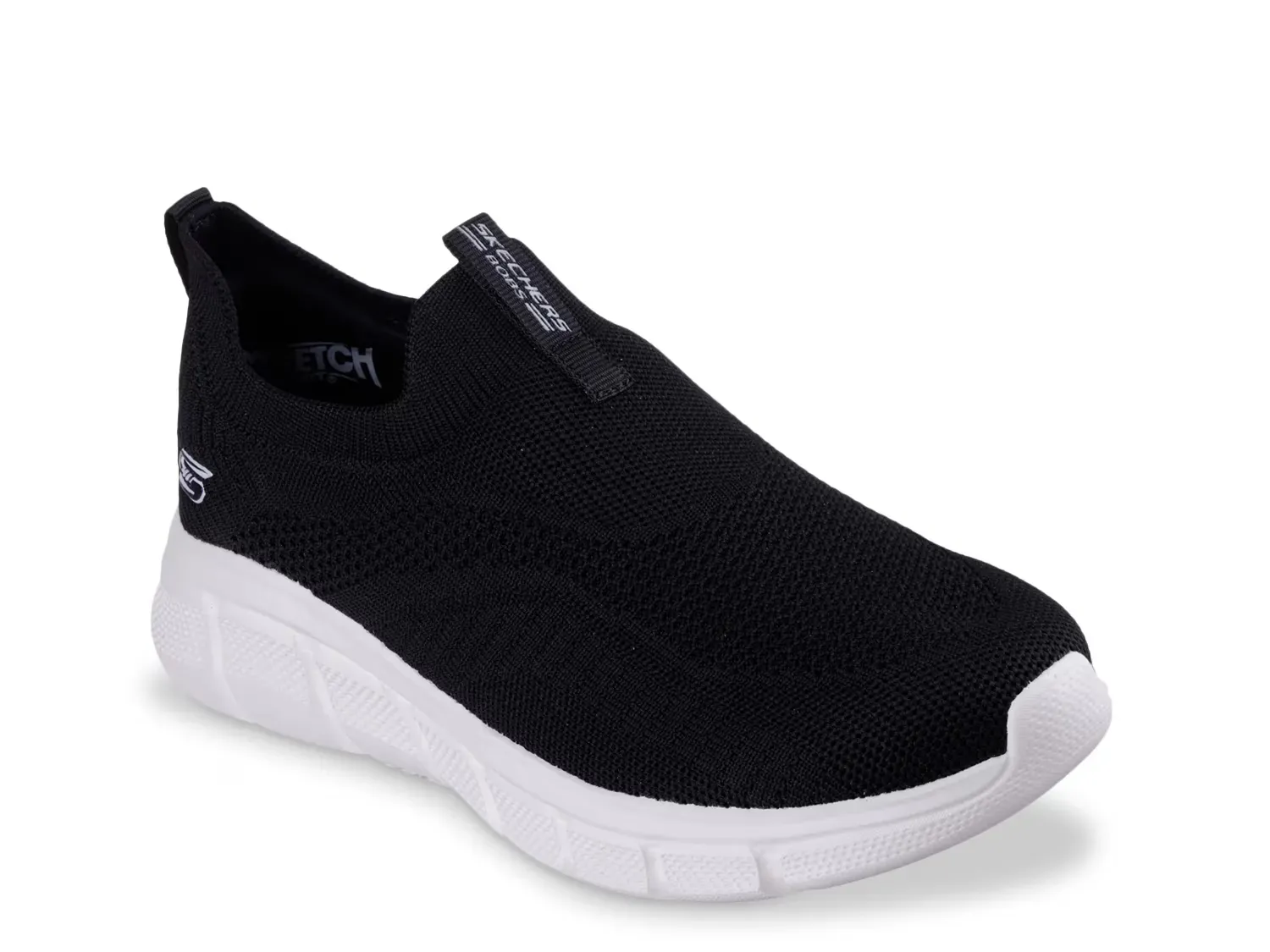 Bobs B Flex Slip-On Кроссовки Skechers, Black/White