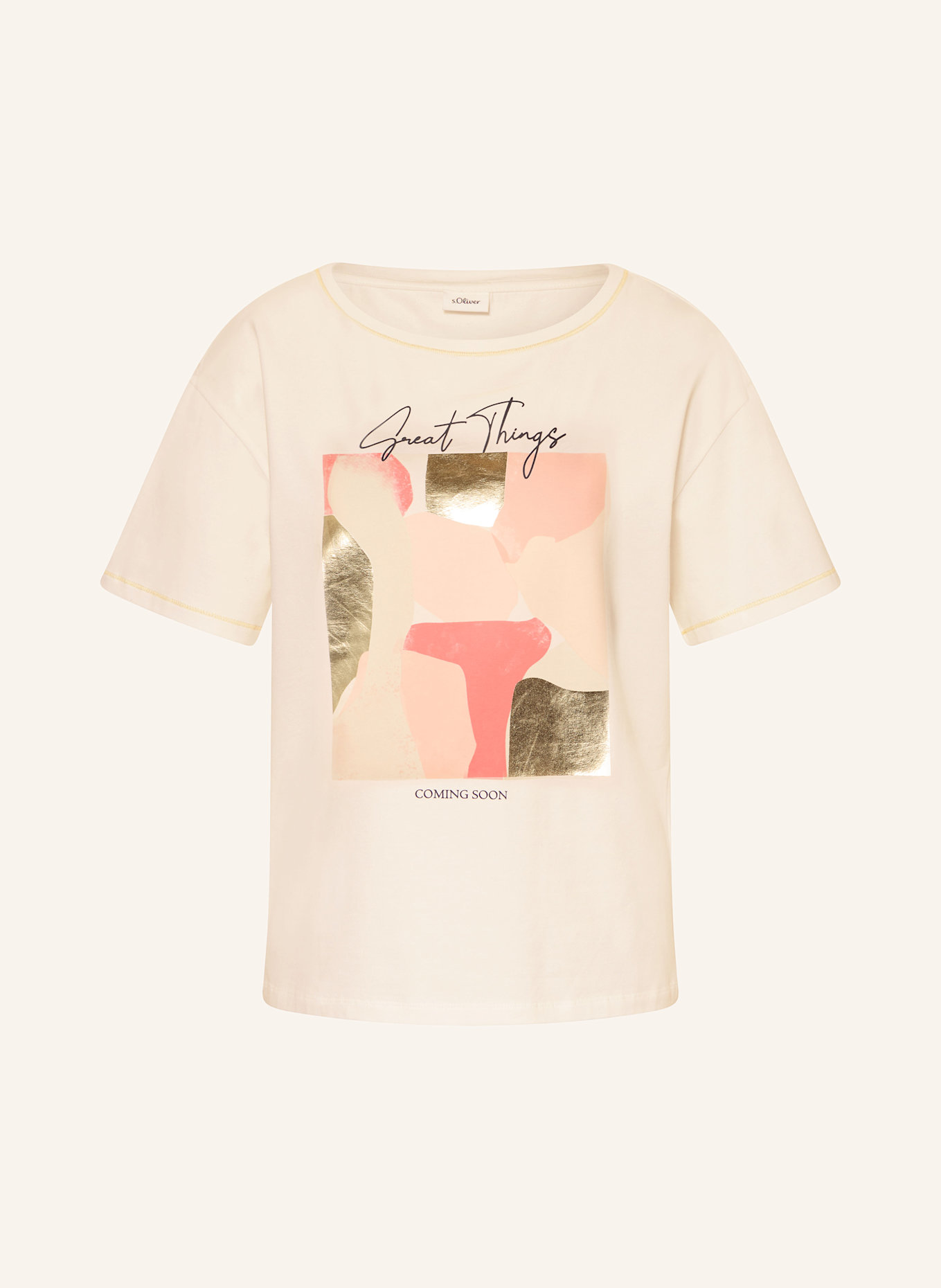 

Футболка S.Oliver Black Label, белый