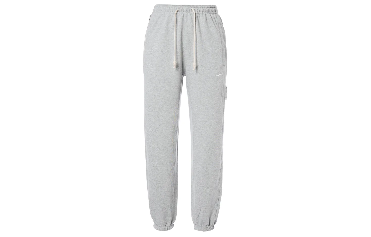 Nike Брюки dri fit вязаные мужские серая