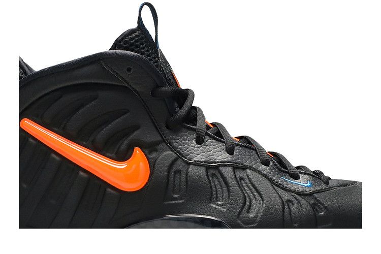 Кроссовки Nike Little Posite Pro GS 'Knicks', черный — фото 3