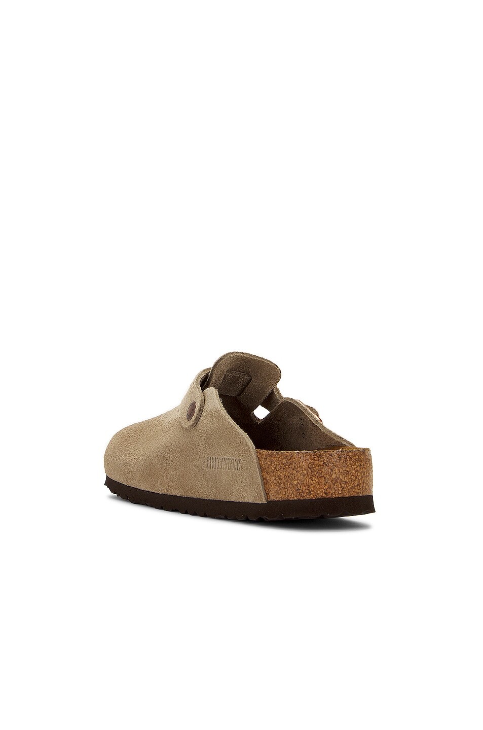 Шлепанцы мужские Boston Soft Footbed Birkenstock, серо-коричневый — фото 3