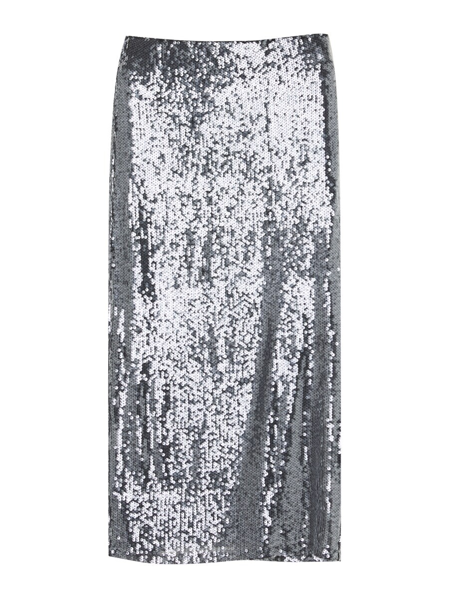 

Юбка Pull&Bear Skirt, серебристо-серый