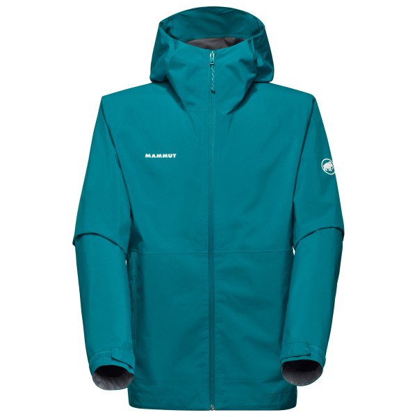 

Куртка Linard легкая хардшелл с капюшоном - дождевик Mammut, бирюзовый