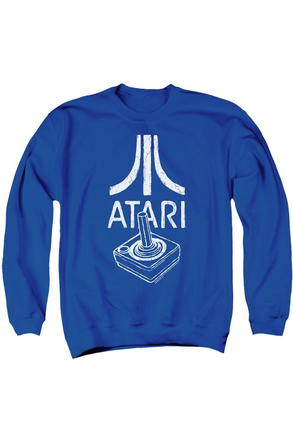 

Толстовка с круглым вырезом для взрослых с логотипом джойстика Atari Gildan, синий