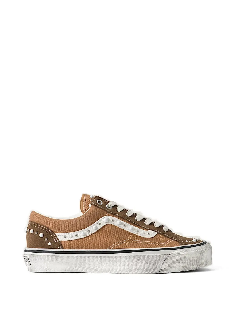 Кроссовки Old School 36 с жемчужной отделкой Vans, нейтральный