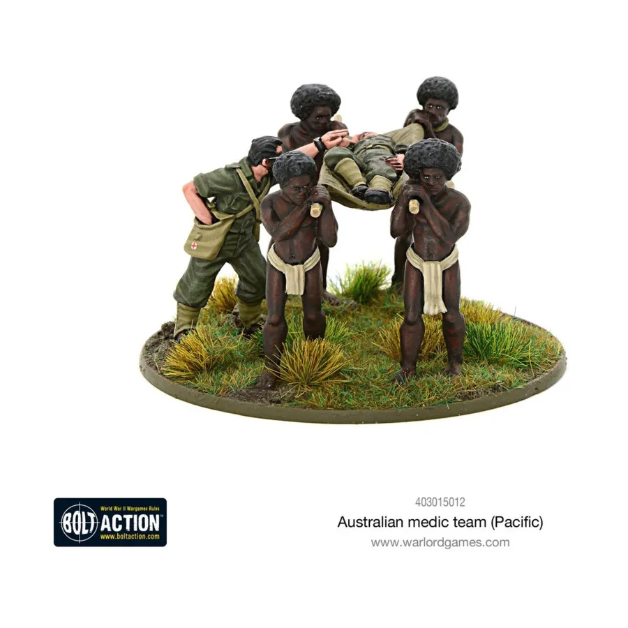 

Австралийская медицинская команда, Bolt Action - Australian (28mm)