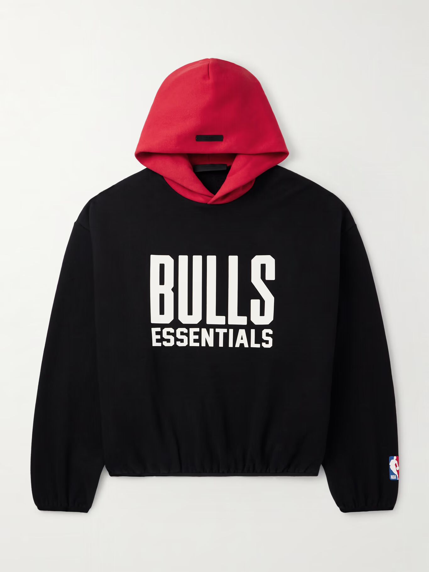

Толстовка с капюшоном из хлопчатобумажной ткани с принтом NBA FEAR OF GOD ESSENTIALS, черный