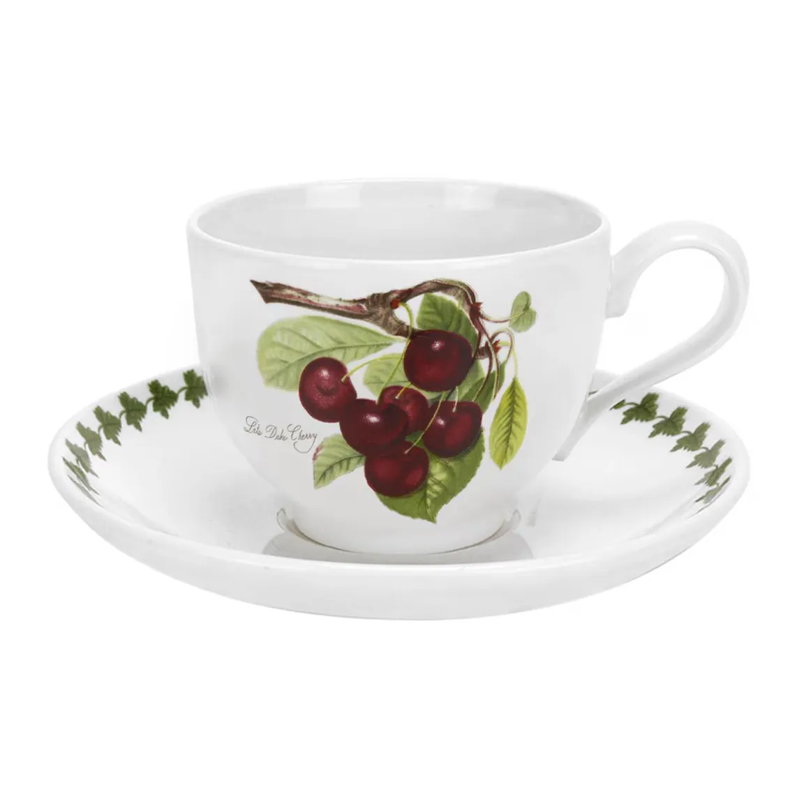 

Чашка Pomona Cherry Portmeirion с блюдцем, разноцветный