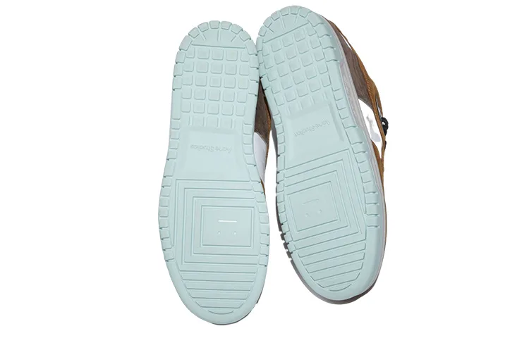 Acne Studios Кроссовки для скейтбординга мужские low top коричневые — фото 4