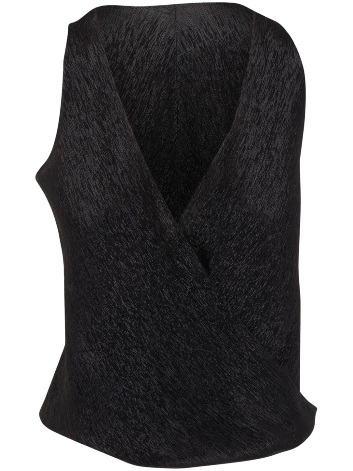 

Фактурная блузка без рукавов Peter Cohen, черный