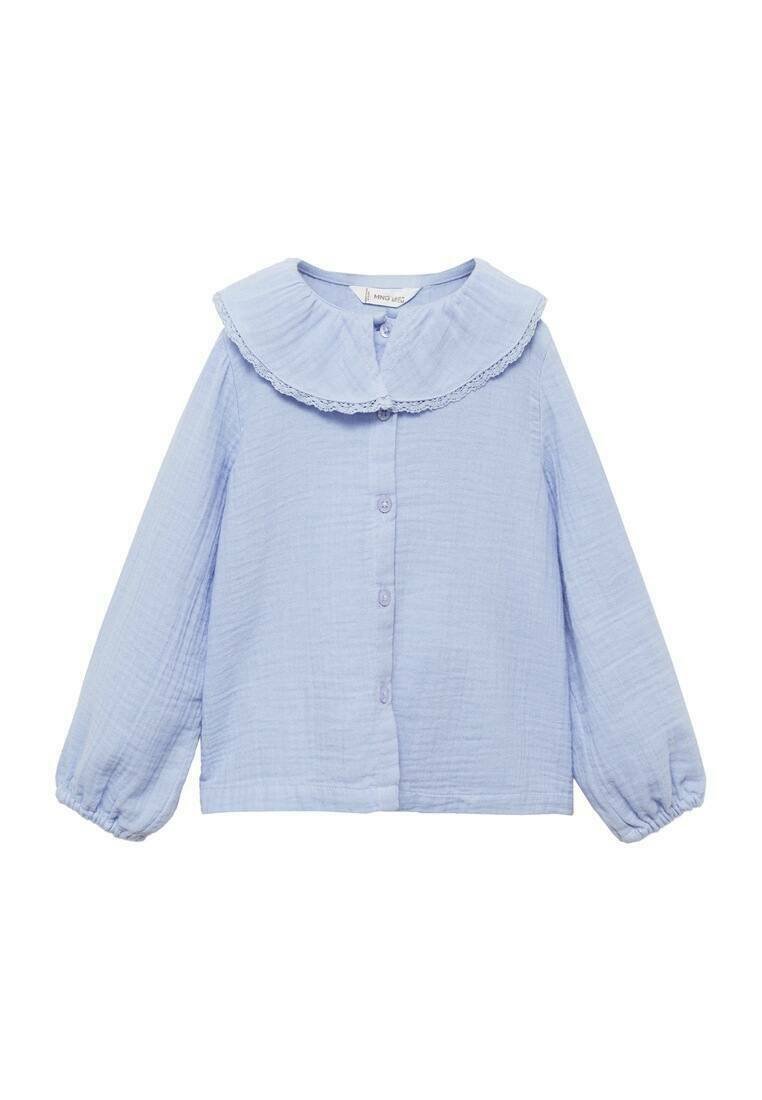 

Рубашка VECCHIO Mango Kids, синий