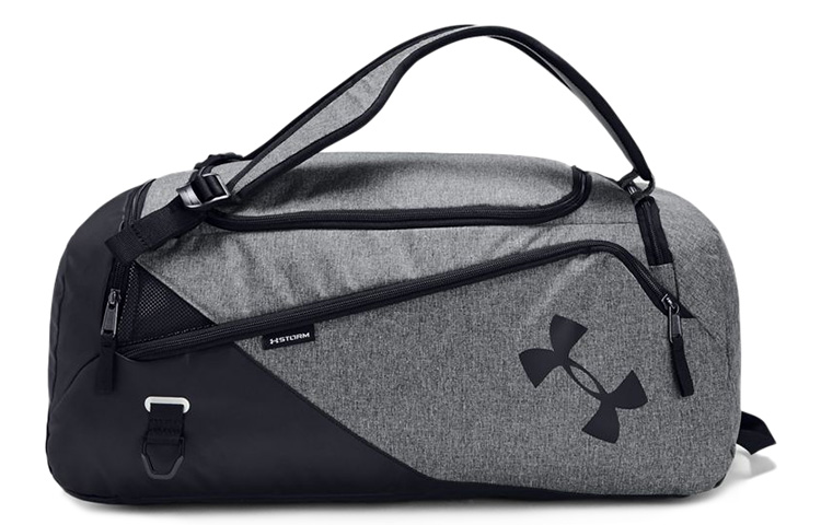 

Under Armour Полиэстеровый рюкзак унисекс черный серый, Black Gray