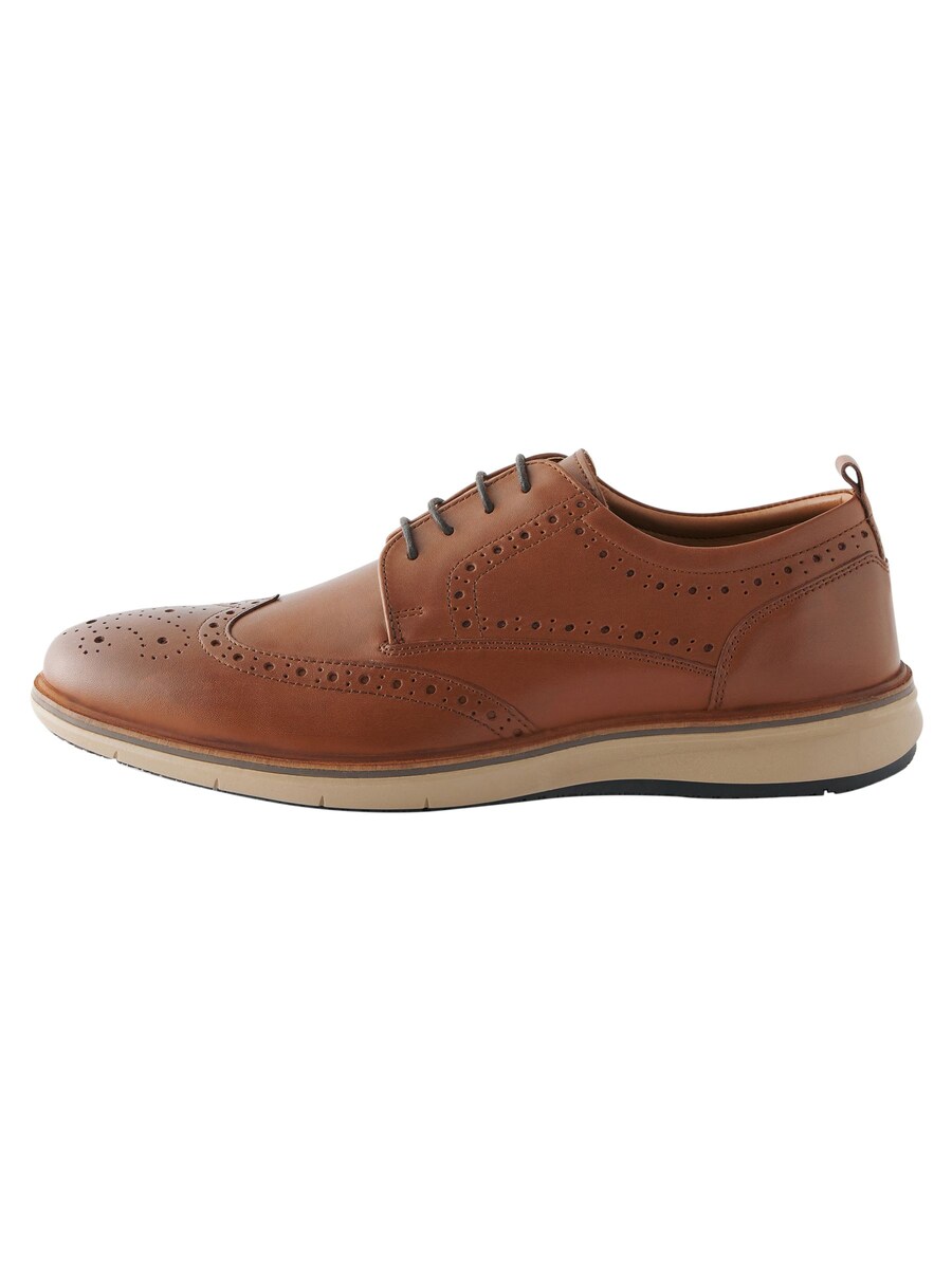 

Повседневные туфли на шнурках Next Lace-Up Shoes, коричневый