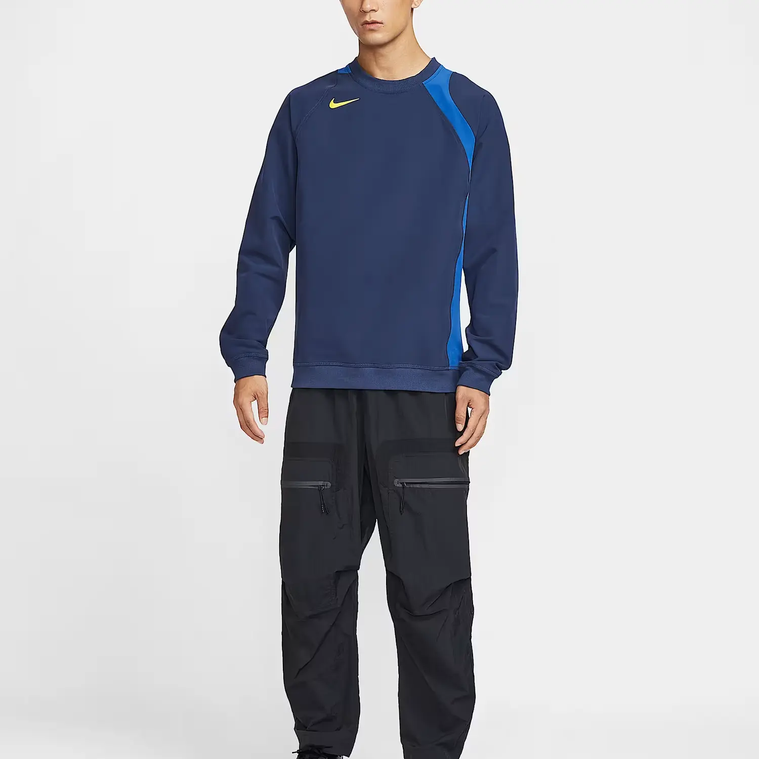 Total 90 Men's Repel Soccer Crew Neck Top Nike, синий — фото 4