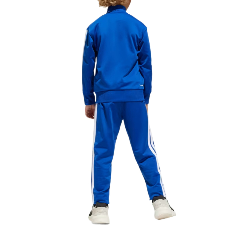 Спортивный костюм Casual Sportswear ESSENTIALS Tiberio 3 Stripes Tricot для детей, 2 предмета, возраст 3-7 лет Adidas, синий — фото 3
