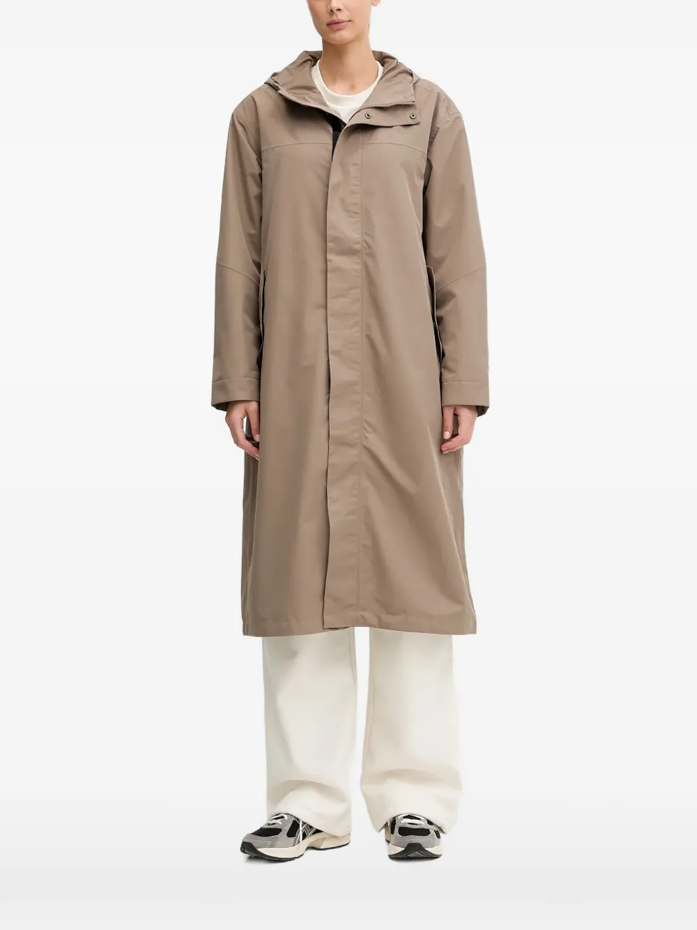 

Удлиненная куртка оверсайз с длинными рукавами The North Face, бежевый