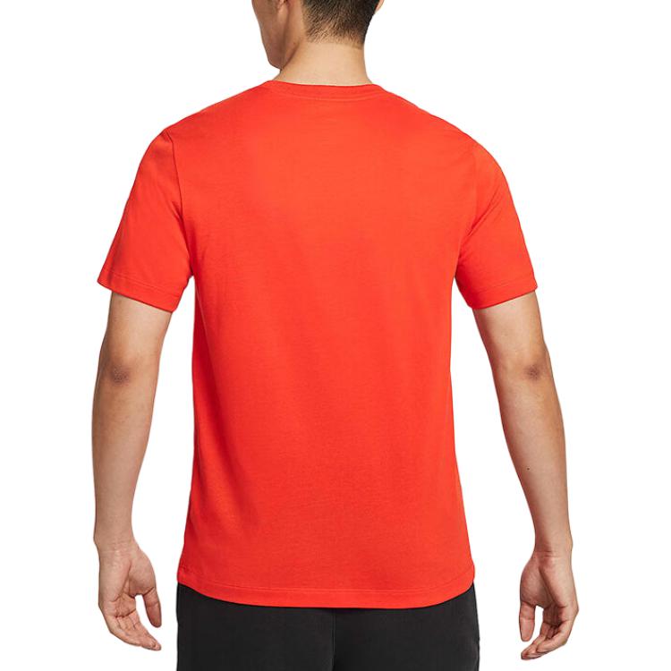 Nike Футболка мужская оранжевая — фото 3